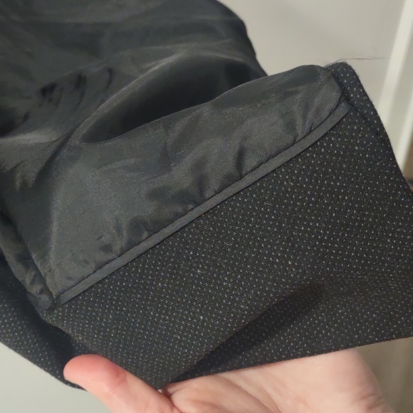 Calvin Klein Charcoal Grey Long Coat Size 14 - Picture 8 of 12